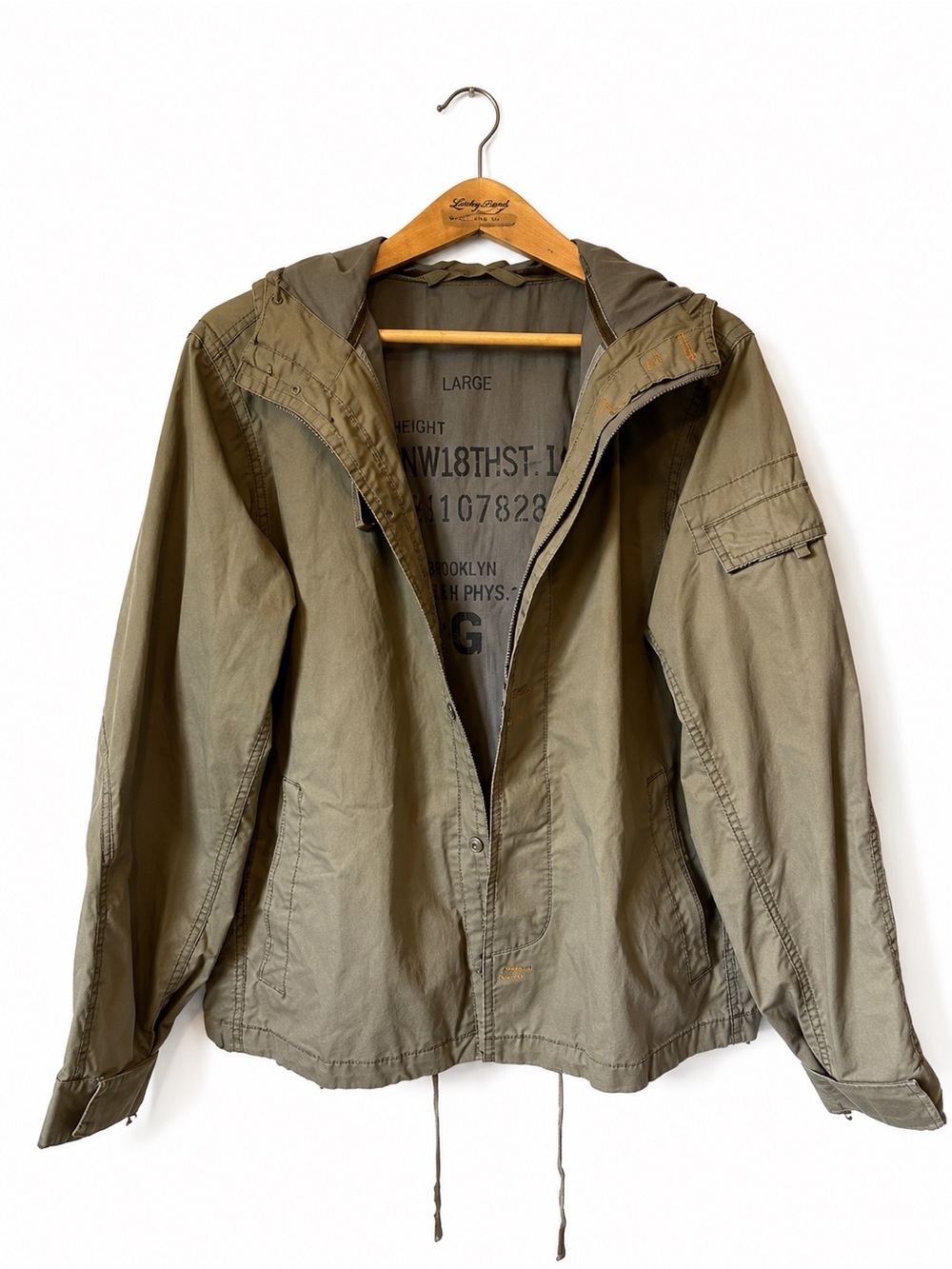 Gap Field Military Jacket‎ Size L Rugged Utility Surplus 1969 Collection Vintage